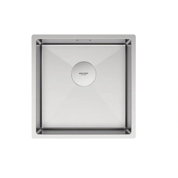 Мойка для кухни Paulmark Gerberg 44 см нержавеющая сталь - фото 1