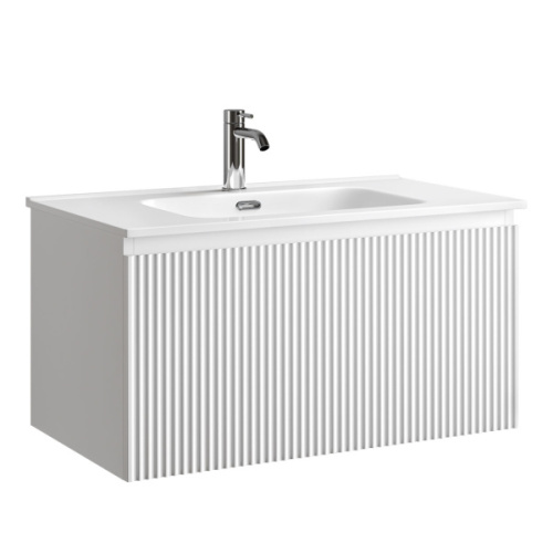 Тумба под раковину подвесная Sancos Snob R 1.0 80 см bianco