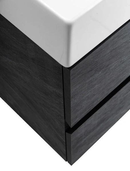 Тумба под раковину подвесная Cezares Molveno 100 см antracite, под дерево - фото 9