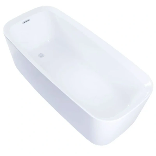 Ванна акриловая Allen Brau Infinity 3, 170 х 78 см, слив-перелив в комплекте, белая матовая, 2.21003.21 - фото 1