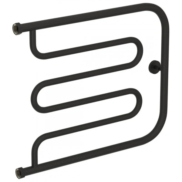 Полотенцесушитель водяной Сунержа Лира+ 65х50 см темный титан муар - фото 1