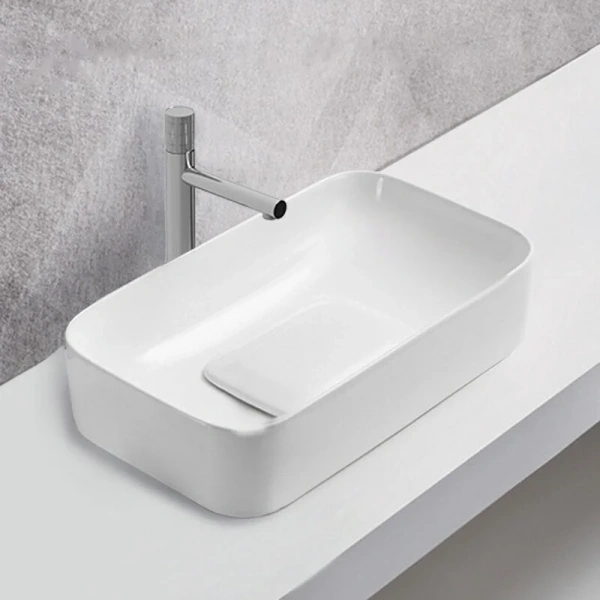 Раковина Vincea 61 см белая - фото 3