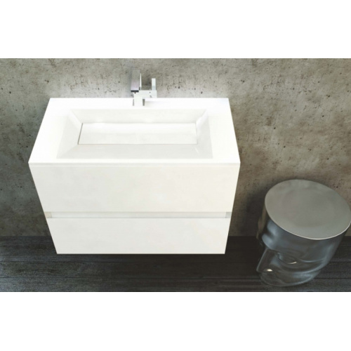 Тумба без раковины,La Beaute FINISTERE  белая 75см, по запросу - фото 2