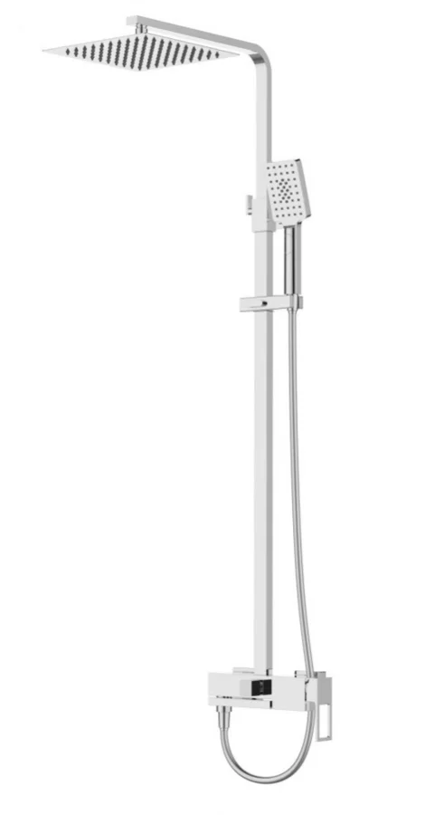 Душевая стойка BelBagno Luce со смесителем хром - фото 1