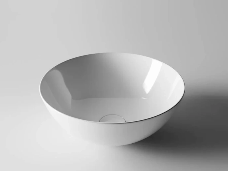 Раковина Ceramica Nova Element CN600 35,8 см круглая, накладные (на столешницу), пристенные - фото 3