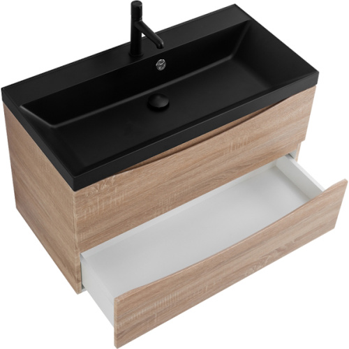 Тумба под раковину подвесная BelBagno Marino 90 см rovere bianco, 90 см - фото 6