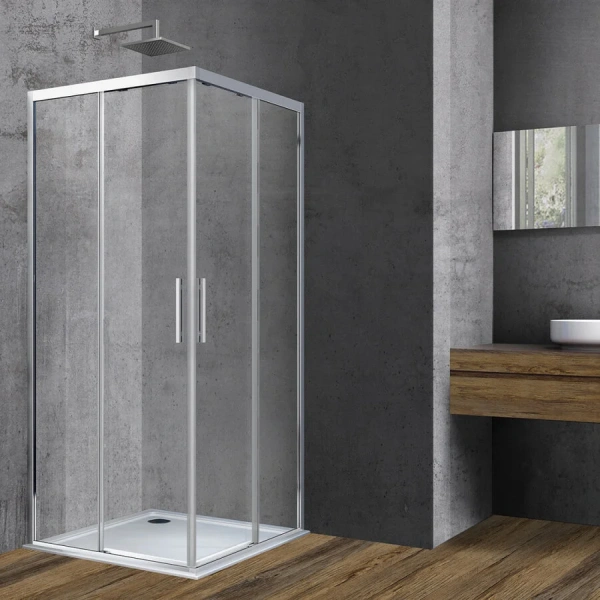 Душевой уголок Vincea Soft VSS-3SO900CL 90x90 см стекло прозрачное - фото 4