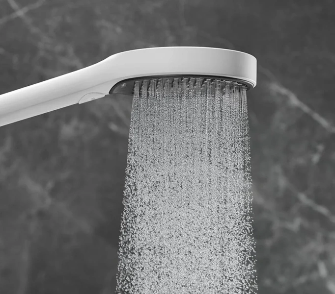 Лейка для душа Hansgrohe Rainfinity матовый белый, современные, hi-tech - фото 4