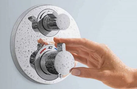 Смеситель для душа термостатический Hansgrohe Ecostat S 15757000 - фото 4