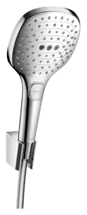 Душевой комплект Hansgrohe Raindance Select E 26720 с тремя режимами струи