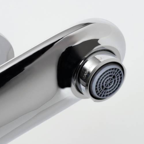 Смеситель для раковины WasserKRAFT Dinkel хром, с коротким изливом - фото 7