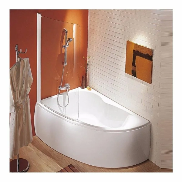 Ванна акриловая Jacob Delafon Micromega Duo Chromo 170 х 105 см, слив-перелив и каркас в подарок, левая/правая - фото 2