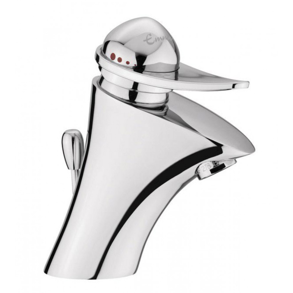 Смеситель для раковины матовый хром Emmevi Cheope - фото 4