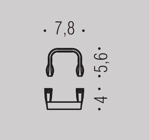 Крючок для ванной Colombo Trenta черный матовый, современные, hi-tech - фото 2