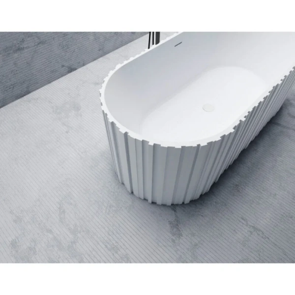 Ванна из искусственного камня Abber Stein 170x75 см овальная, овальные - фото 5