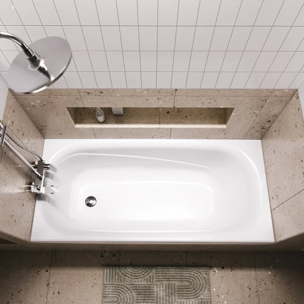 Ванна акриловая Niagara Atrio 180x70 см белая, 180 см - фото 9