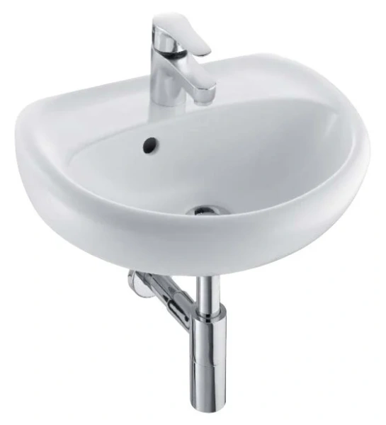 Раковина Jacob Delafon Mideo 45 см подвесная, подвесные, на полупьедестал, на пьедестал, пристенные - фото 3