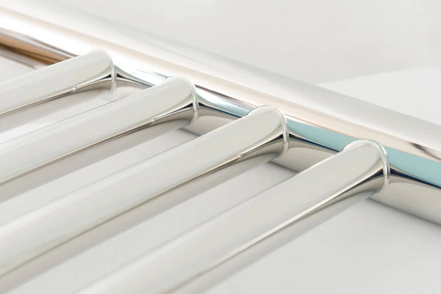 Полотенцесушитель электрический Сунержа Богема 3.0 6050 50х60 см перемычка выгнутая, электрические с наружной вилкой, электрические скрытого подключения, левое подключение - фото 5