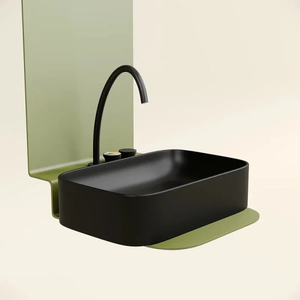 Раковина Ceramica Nova Element 60 см черная матовая index_1 - фото 10