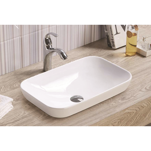 Раковина Ceramalux N 50 см белая - фото 2