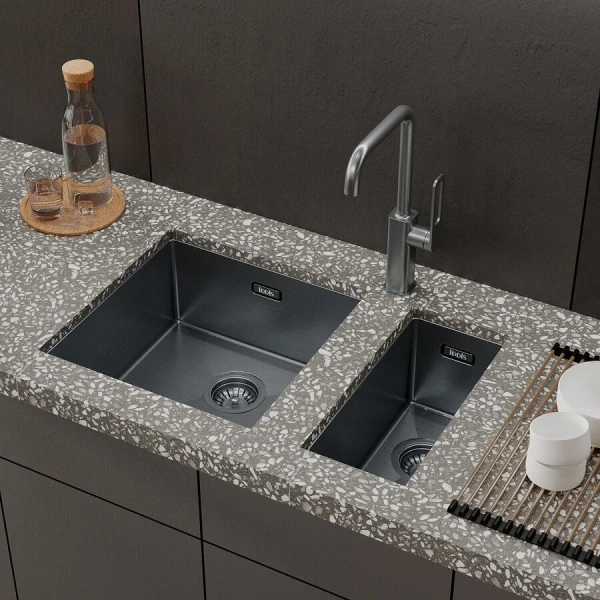 Мойка для кухни IDDIS Edifice 21 см графит - фото 3