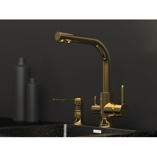 Дозатор Paulmark Kraft золото, в наличии - фото 2