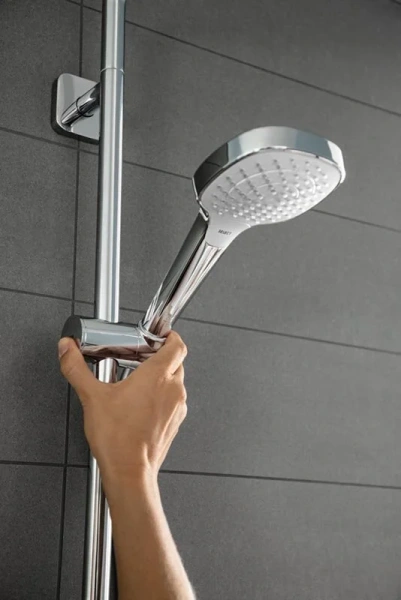 Душевой гарнитур Hansgrohe Croma Select E белый/хром, в наличии index_1 - фото 10