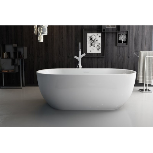 Ванна акриловая BelBagno 170х80 см отдельностоящая, белая - фото 1