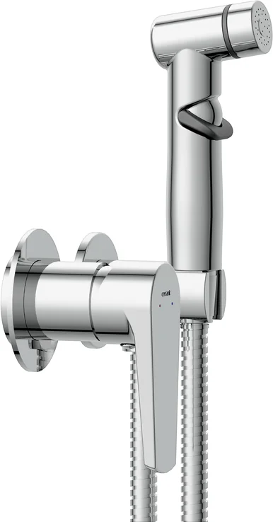 Гигиенический душ со смесителем Cersanit Moduo хром, хром - фото 5