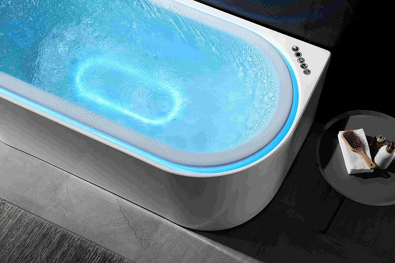 Ванна акриловая Gemy 190x95 см белая - фото 4