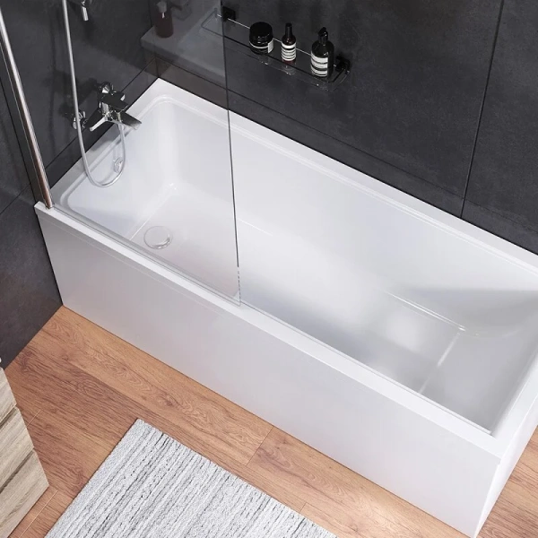 Ванна акриловая Am.Pm Gem 170х70 см с душевым гарнитуром, без гидромассажа, большие - фото 6