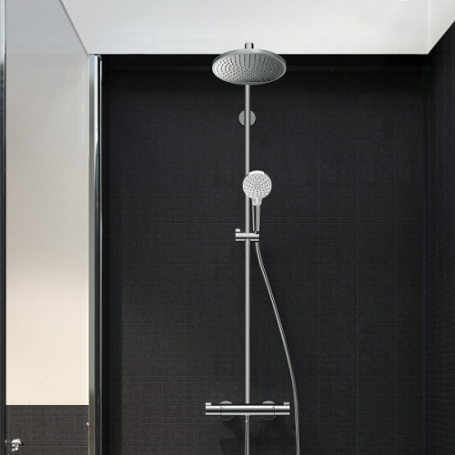 Душевая стойка Hansgrohe Crometta S хром, без излива - фото 5