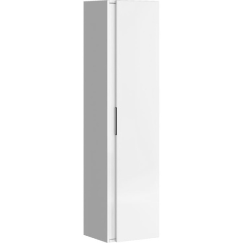 Шкаф-пенал подвесной Aqwella Accent 35 см белый - фото 3