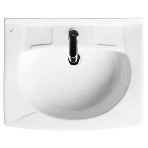 Раковина над стиральной машиной Santek Пилот 60 см с кронштейнами и сифоном - фото 2