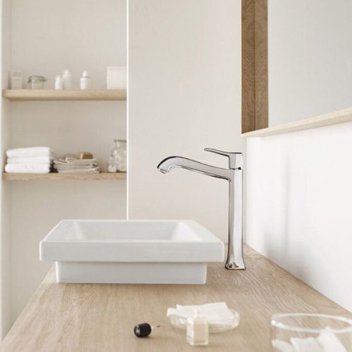 Смеситель для раковины Hansgrohe Metris Classic - фото 2