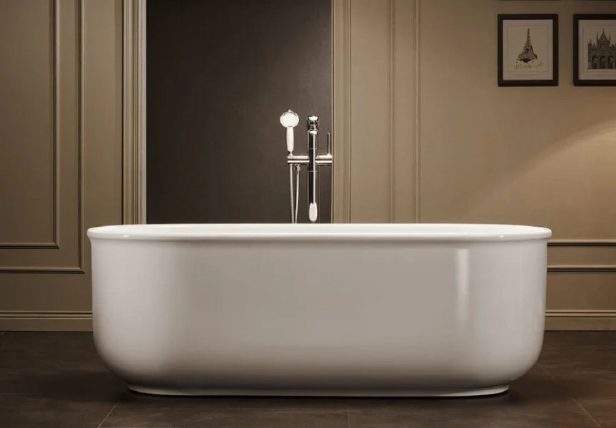 Ванна акриловая BelBagno 170х80 см отдельностоящая - фото 2