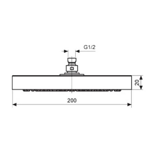Верхний душ Emmevi CRC00662 - фото 2