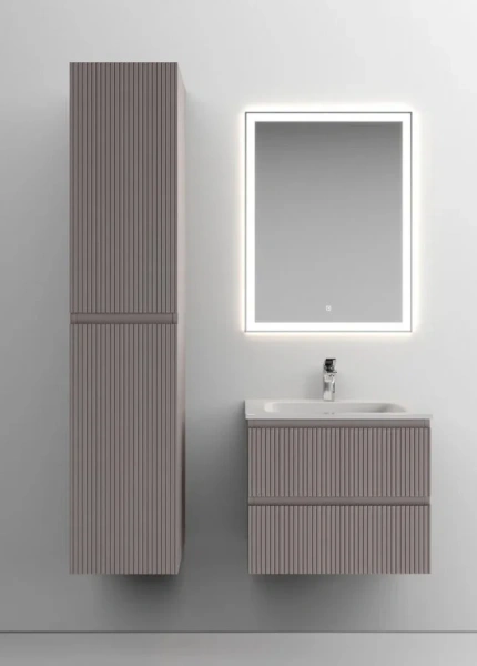 Тумба под раковину подвесная Sancos Snob T 60 см doha soft, моноблок - фото 5