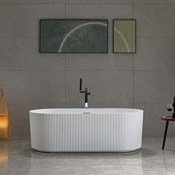 Ванна акриловая Vincea 170x80 см белая матовая - фото 1