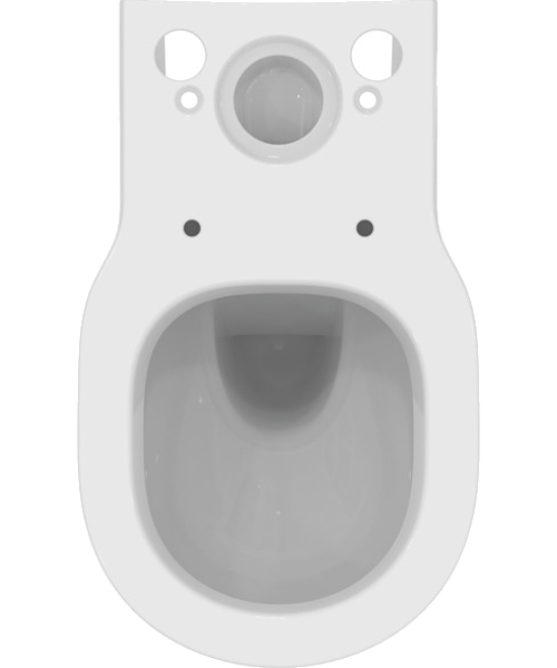 Унитаз компакт Ideal Standard Connect Space E1196 напольный, сиденье с микролифтом , с антивсплеском, компакт, низкие - фото 5