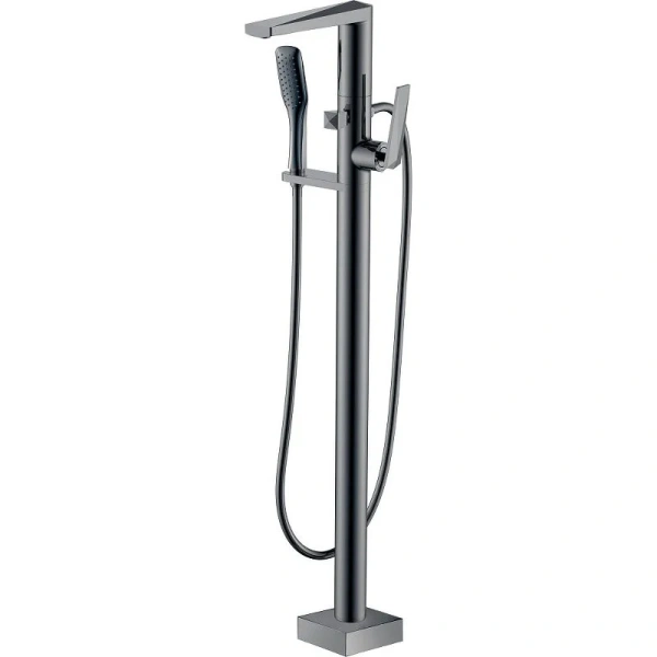 Смеситель для ванны Boheme Venturo Shine Gun Metall - фото 1