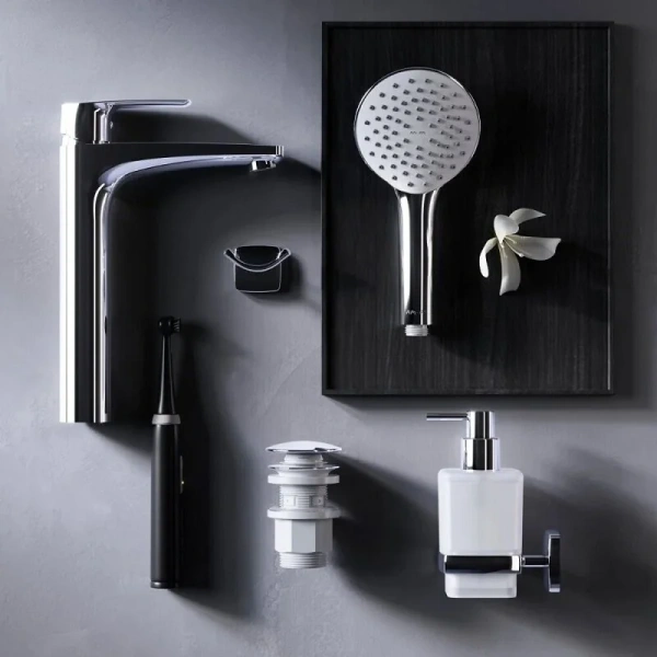 Смеситель для раковины AM.PM Gem с донным клапаном хром, в наличии - фото 9