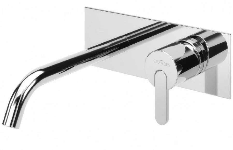 Смеситель для раковины Cezares Leaf-BLI1 встраиваемый, однорычажный - фото 1