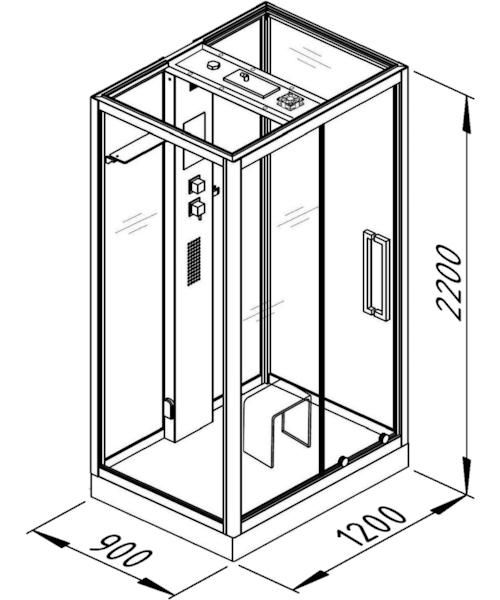 Схема, хромированный профиль, матовый профиль - фото 9