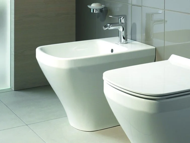 Биде напольное Duravit Durastyle белое - фото 4