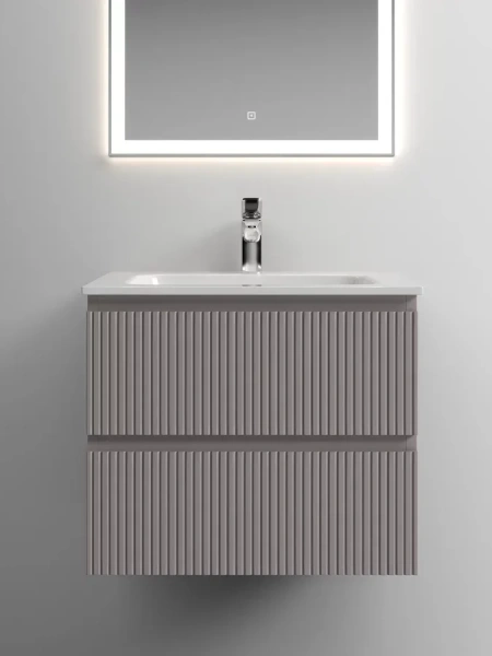 Тумба под раковину подвесная Sancos Snob T 60 см doha soft, современная, hi-tech - фото 3