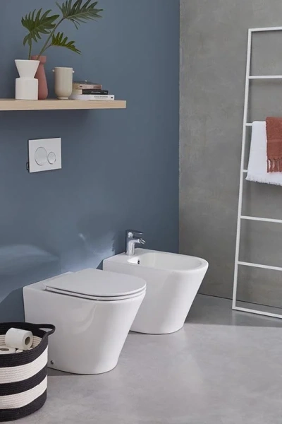 Унитаз напольный Jacob Delafon Rodin+ EDAA102 безободковый - фото 4