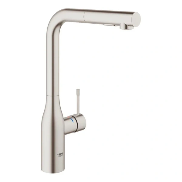 Смеситель для кухни Grohe Essence суперсталь - фото 4