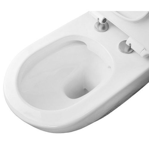 Унитаз компакт Azario Corsa безободковый, белые - фото 6