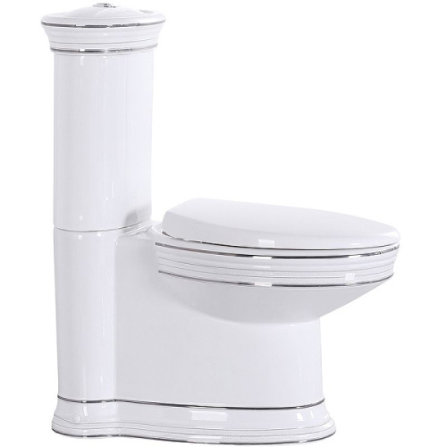 Унитаз компакт CeramaLux Luxe Classic ободковый - фото 4